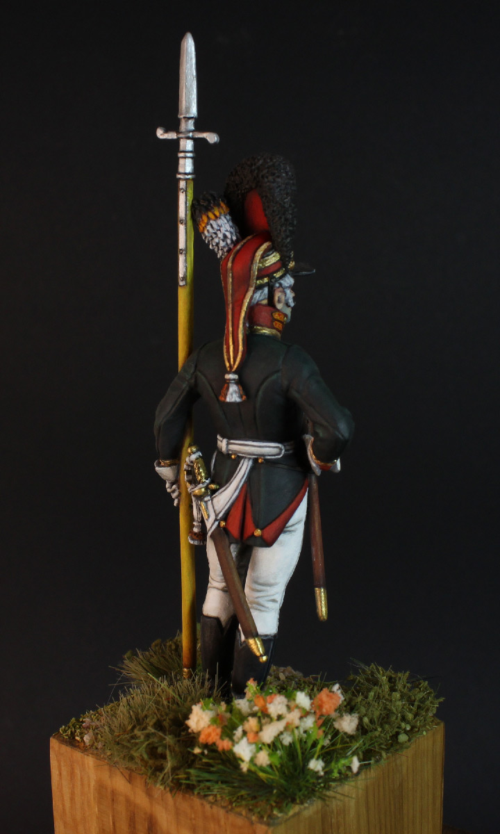 Фигурки: Унтер-офицер 2-го батальона Лейб-гвардии Преображенского полка, 1802 г., фото #7