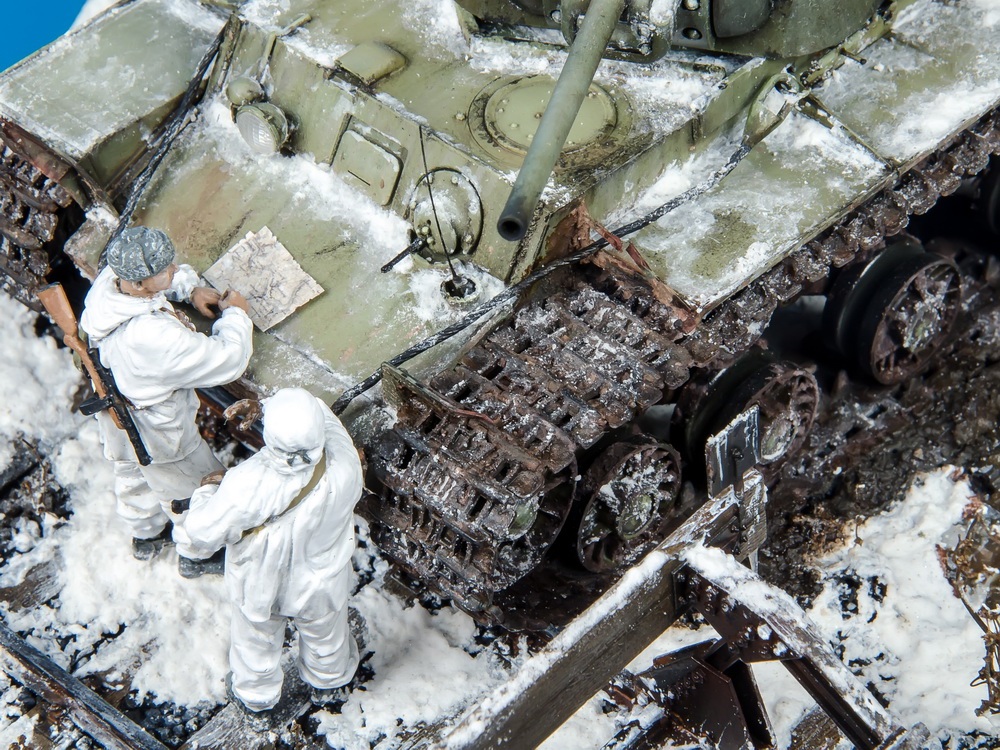 Диорамы и виньетки: Зима 42-го..., фото #17