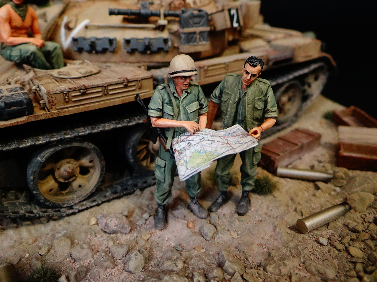 Dioramas and Vignettes: Tiran 4. Yom Kippur War, photo #11
