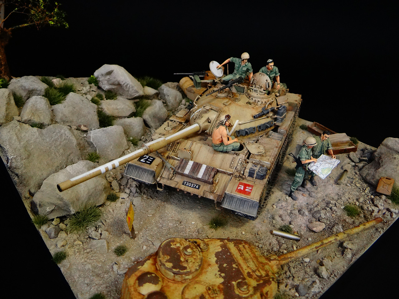 Dioramas and Vignettes: Tiran 4. Yom Kippur War, photo #2