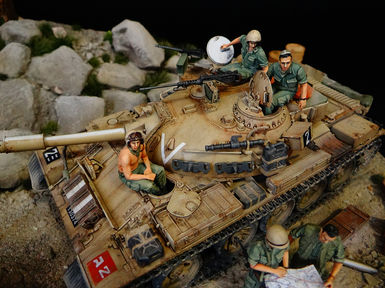 Dioramas and Vignettes: Tiran 4. Yom Kippur War, photo #6