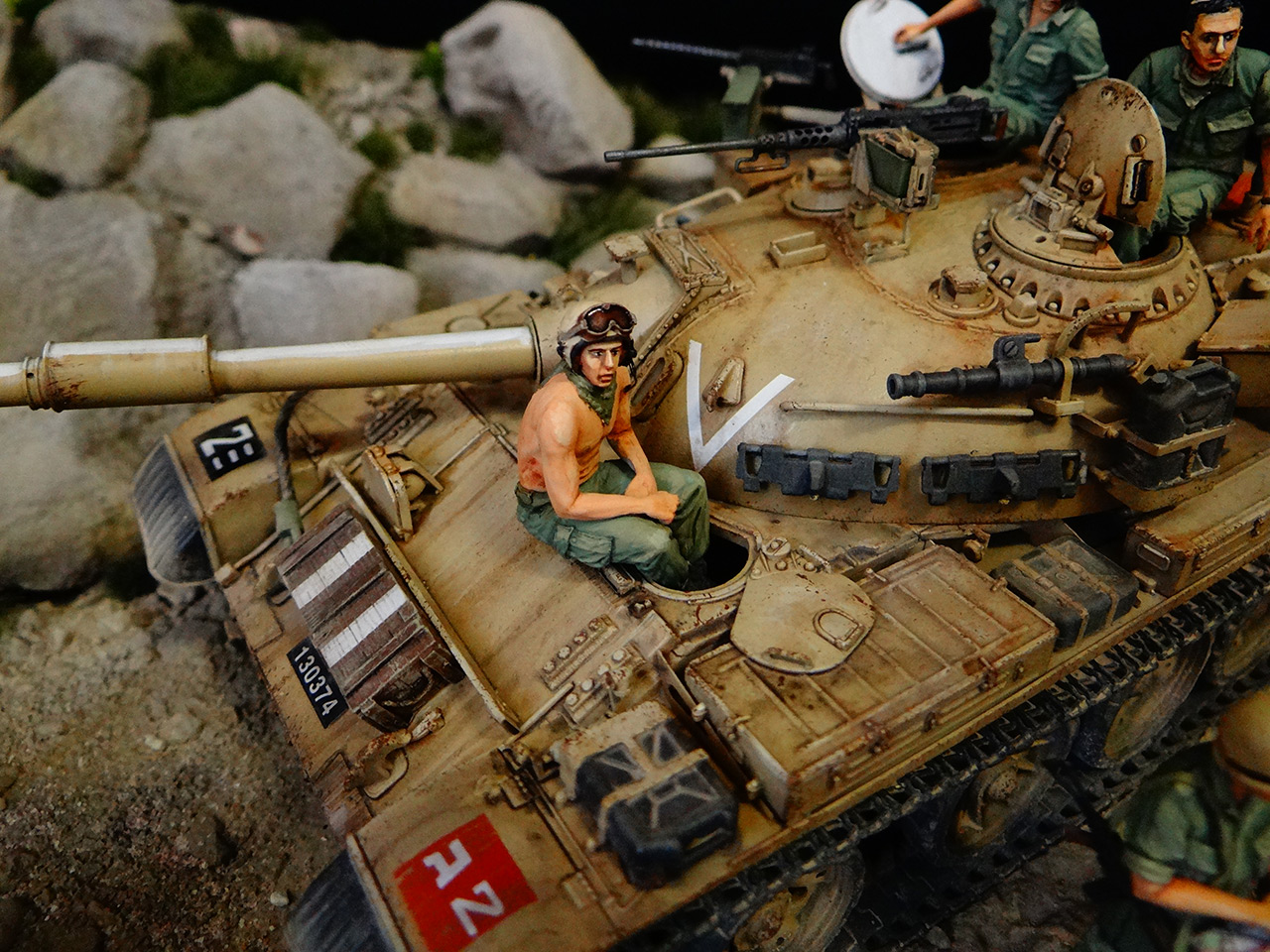 Dioramas and Vignettes: Tiran 4. Yom Kippur War, photo #9