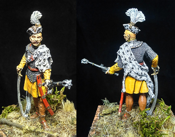 Figures: Hussar captain