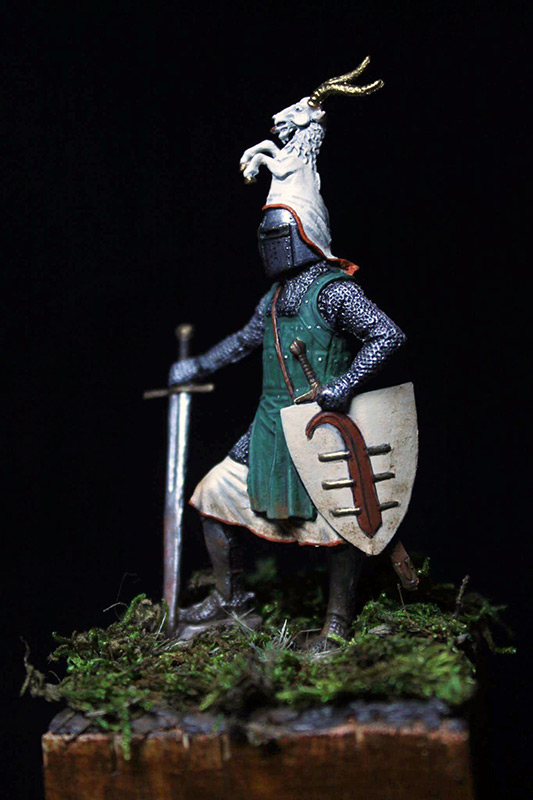 Figures: German knight, late XIII cent., photo #2