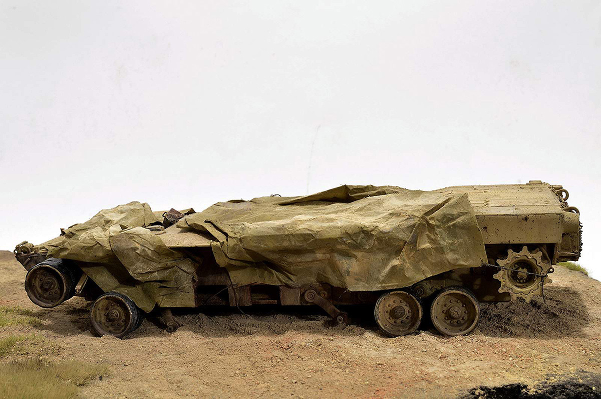 Dioramas and Vignettes:  М1А2 Abrams. Turretless, photo #11