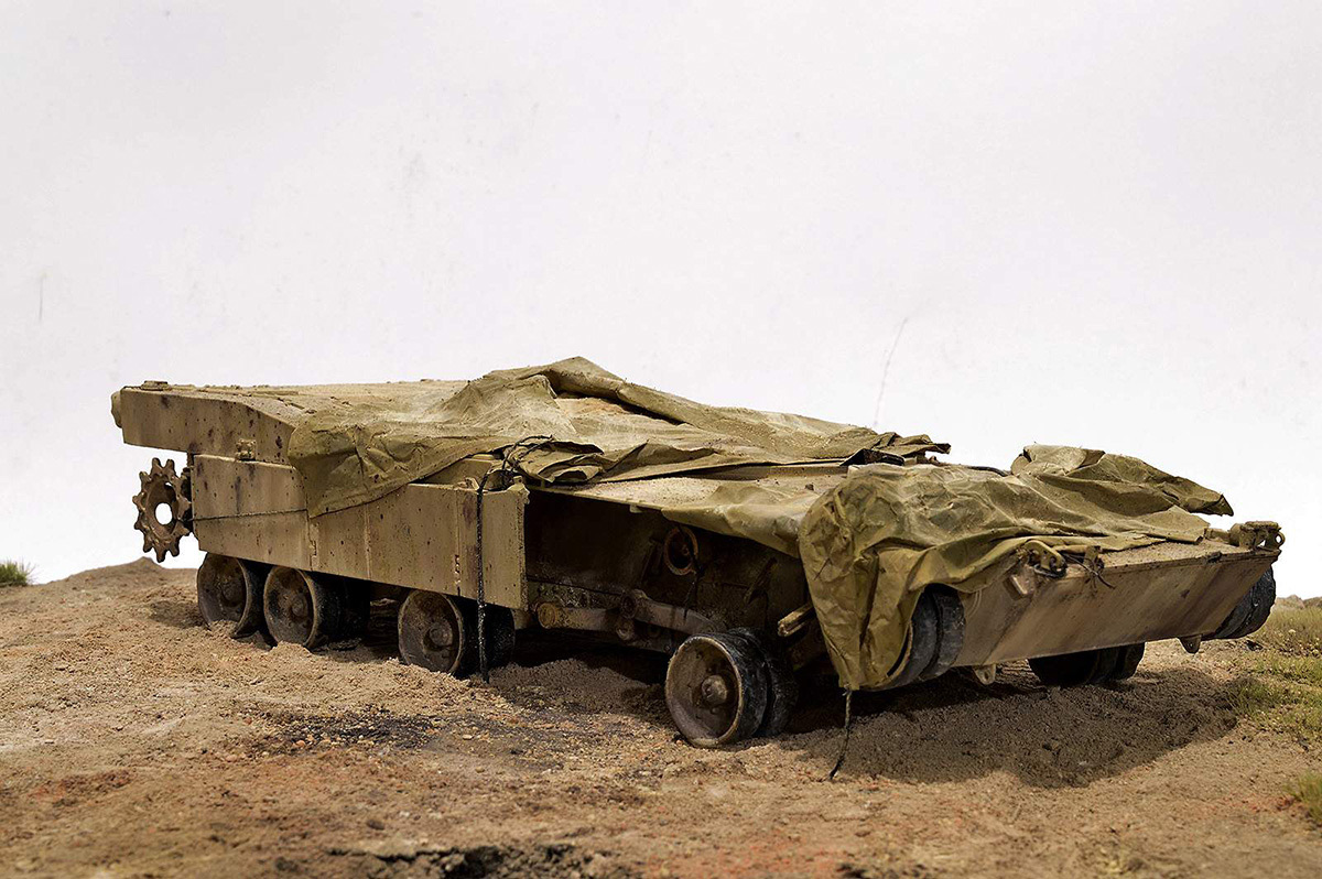 Dioramas and Vignettes:  М1А2 Abrams. Turretless, photo #14