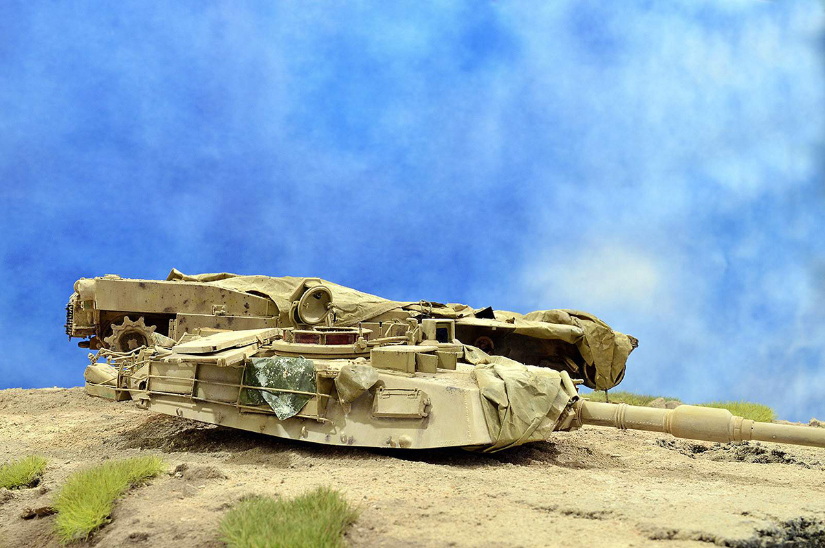 Dioramas and Vignettes:  М1А2 Abrams. Turretless, photo #16