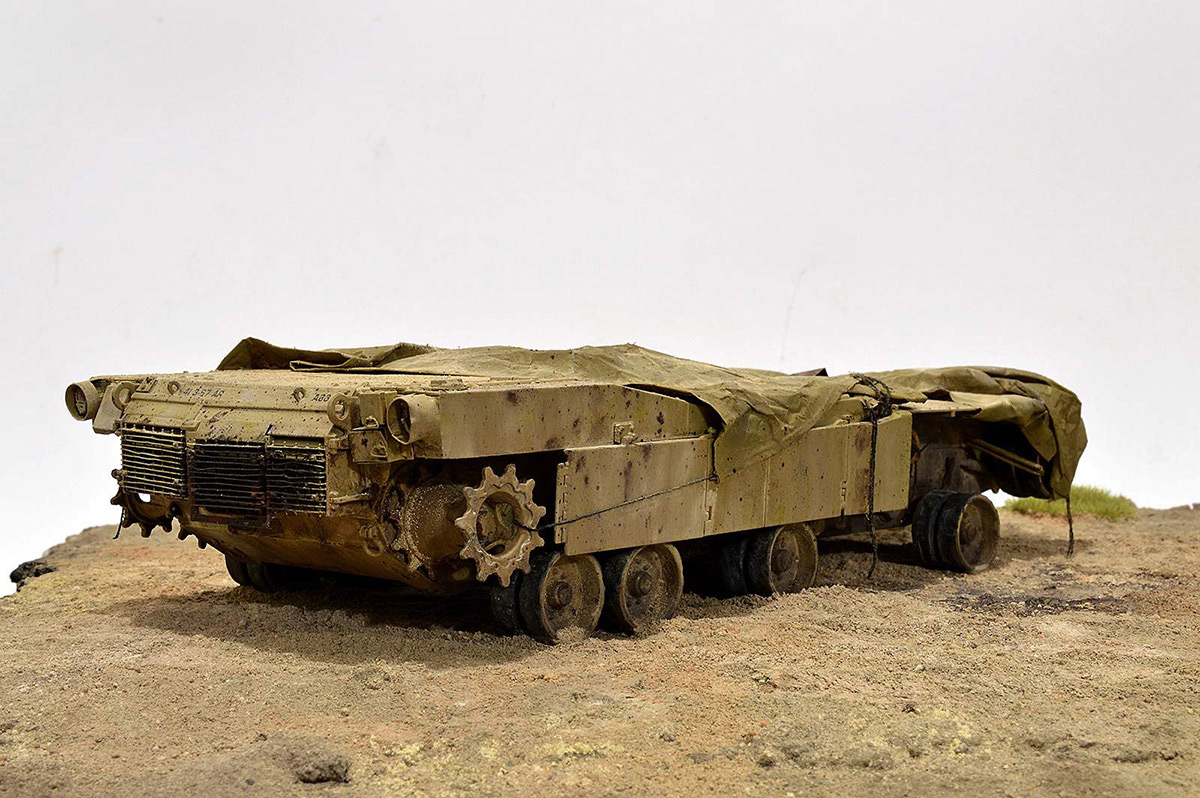 Dioramas and Vignettes:  М1А2 Abrams. Turretless, photo #19