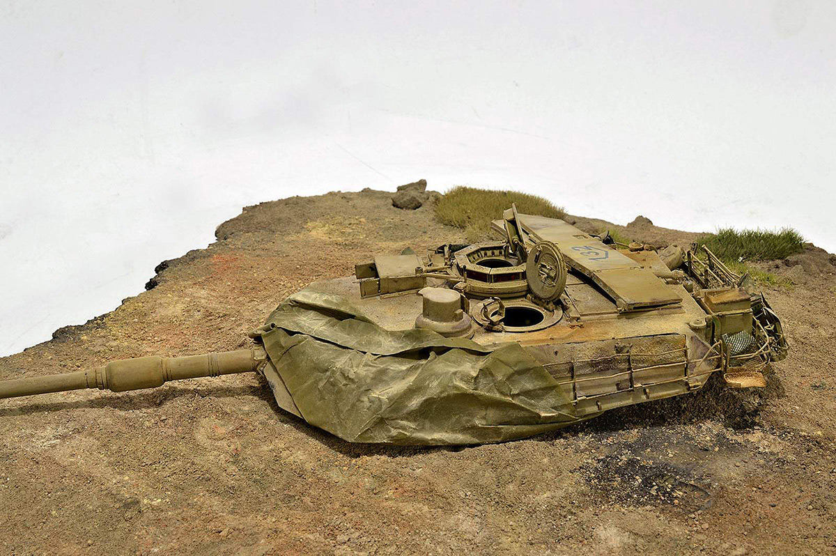 Dioramas and Vignettes:  М1А2 Abrams. Turretless, photo #21