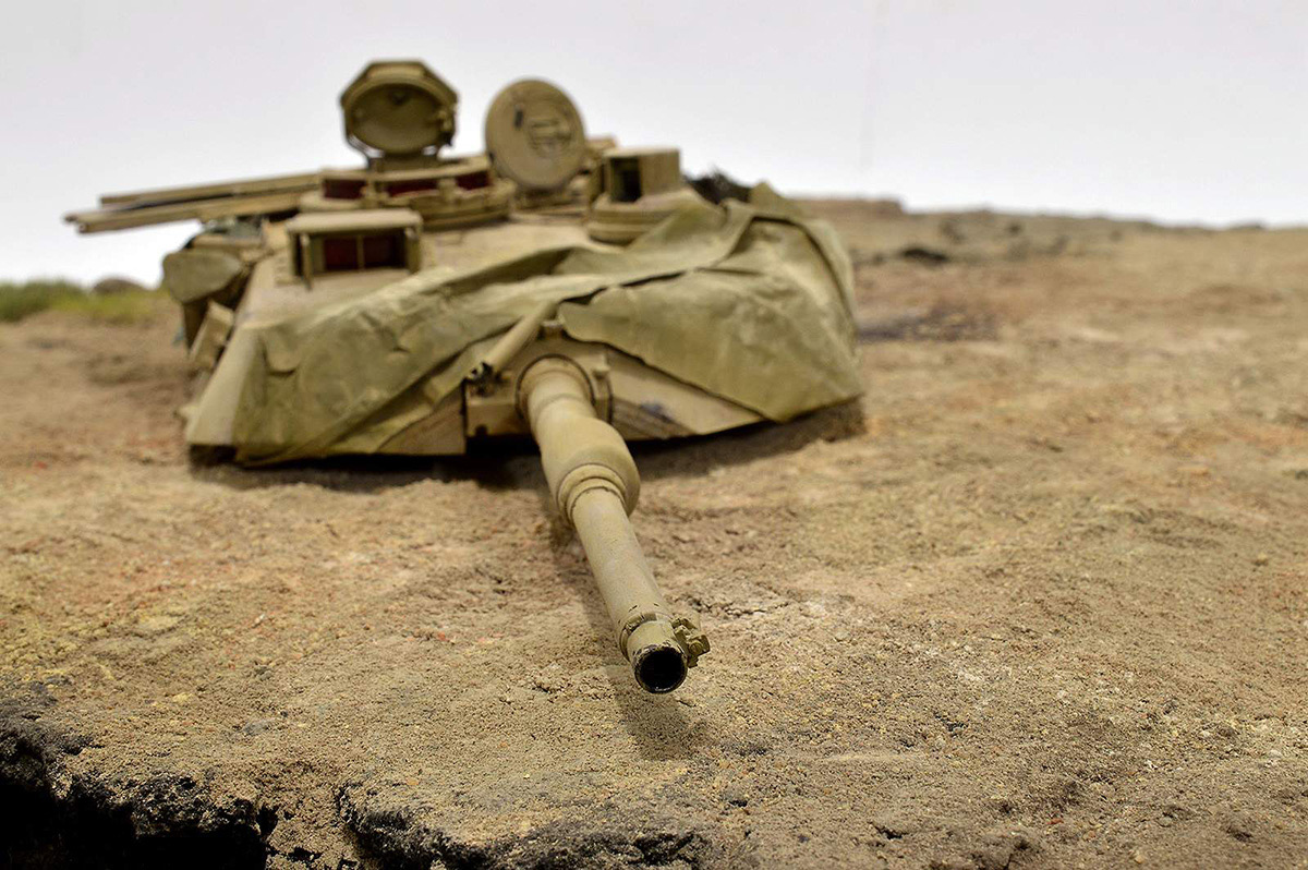 Dioramas and Vignettes:  М1А2 Abrams. Turretless, photo #26