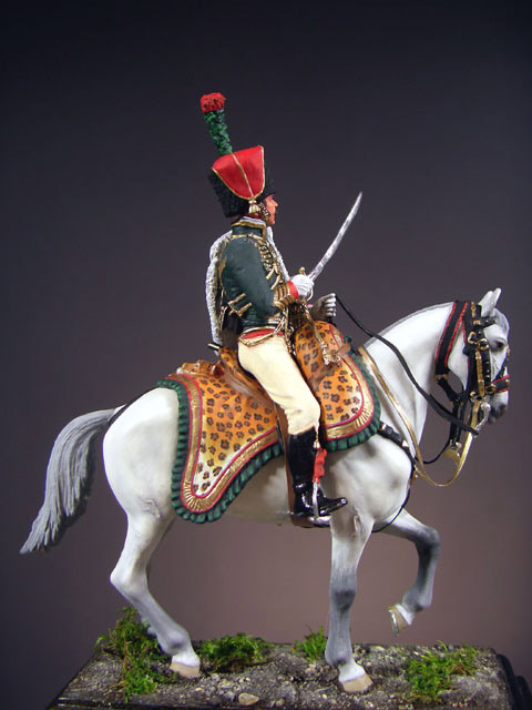 Figures: Officer, Guards Mounted Chasseurs Regiment, photo #1