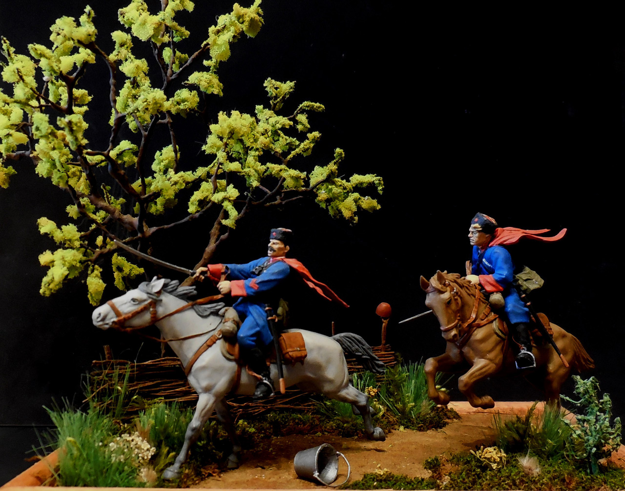 Dioramas and Vignettes: Kuban cossacks, photo #1
