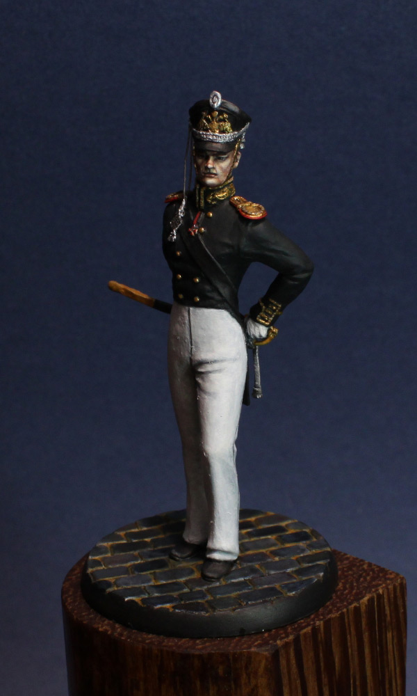 Figures: Senior officer, Guard Equipage, 1812-16, photo #3