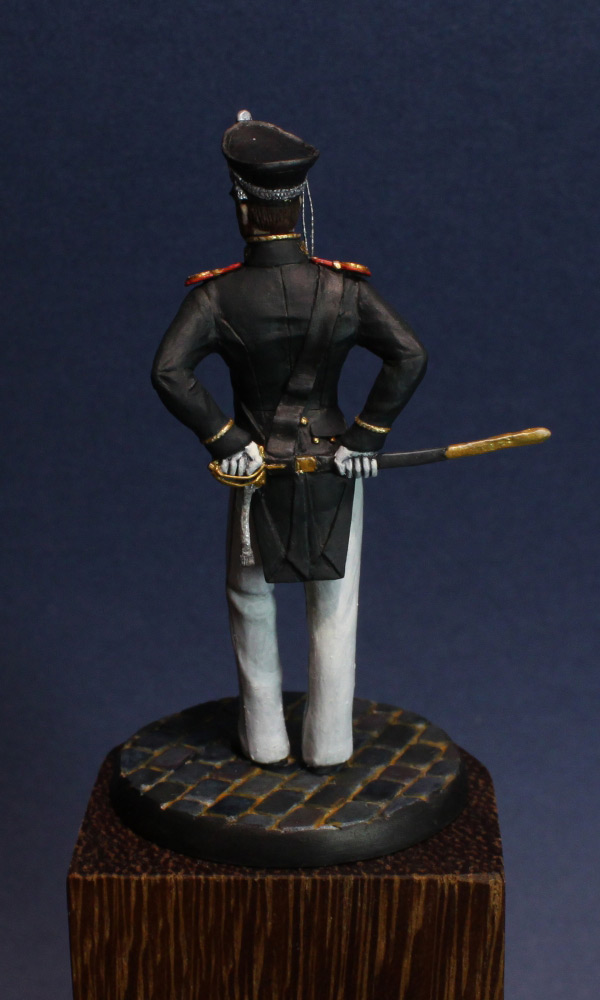 Figures: Senior officer, Guard Equipage, 1812-16, photo #6