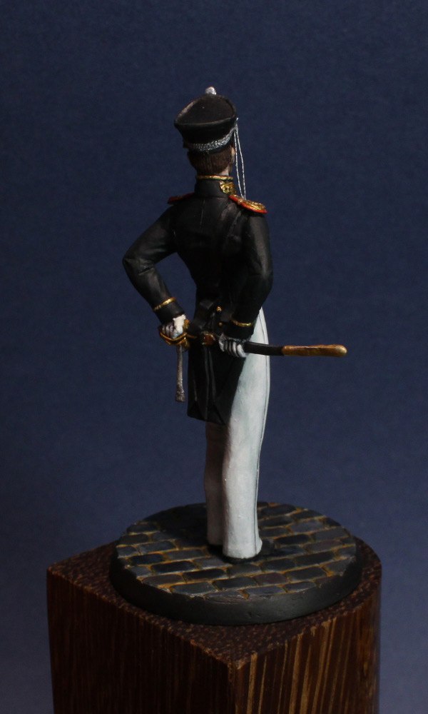 Figures: Senior officer, Guard Equipage, 1812-16, photo #7