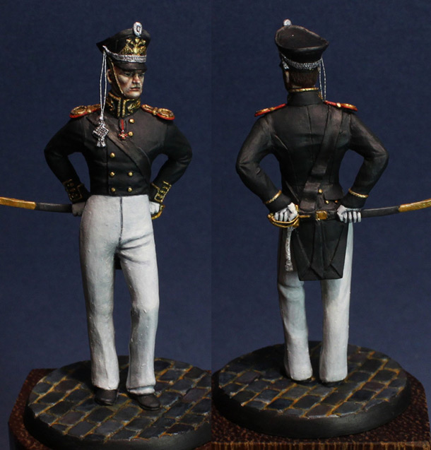 Figures: Senior officer, Guard Equipage, 1812-16