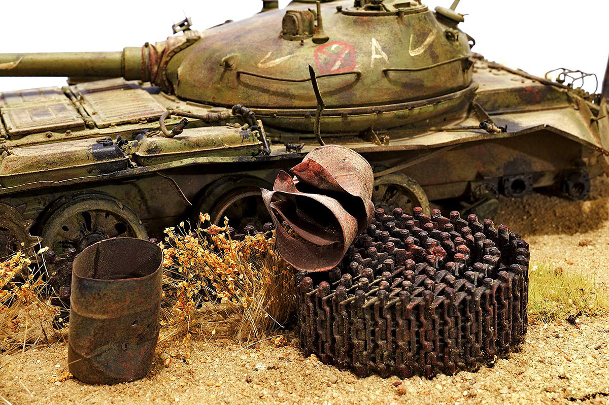 Dioramas and Vignettes: Abandoned T-62, photo #15