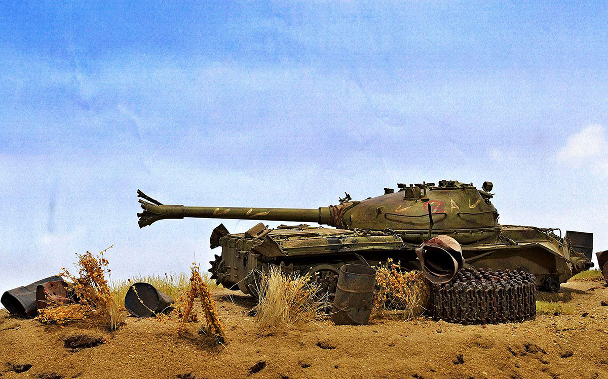 Dioramas and Vignettes: Abandoned T-62, photo #5