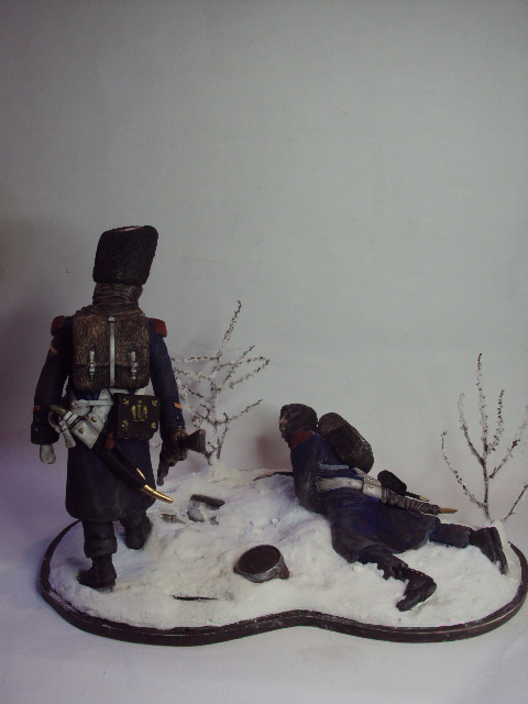 Диорамы и виньетки: Отступление армии Наполеона, фото #1