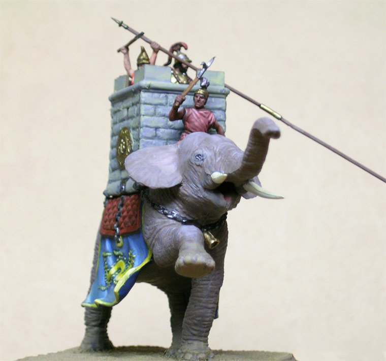 Диорамы и виньетки: Селевкидский боевой слон, фото #2