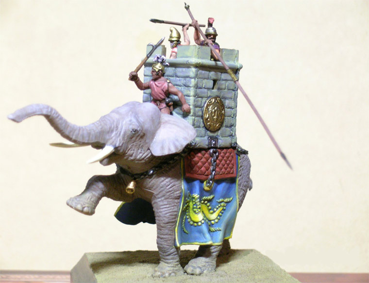 Dioramas and Vignettes: Battle Elefant, photo #3