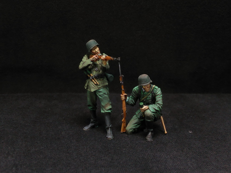 Фигурки: Немецкая пехота в бою, фото #11