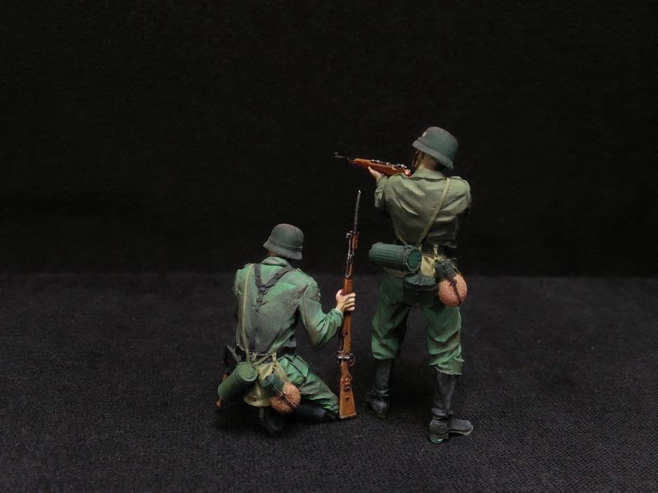 Фигурки: Немецкая пехота в бою, фото #12