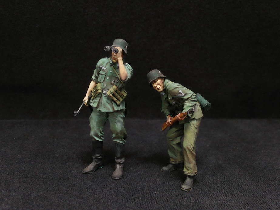 Figures: German Infantry in action, photo #17