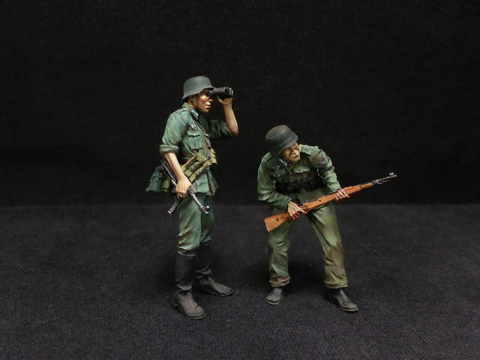 Figures: German Infantry in action, photo #4