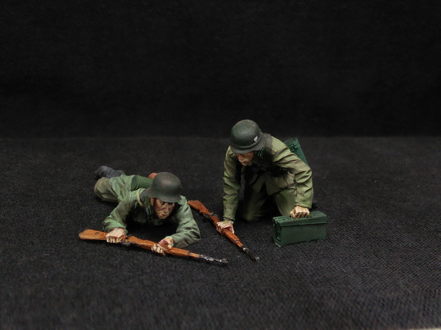 Figures: German Infantry in action, photo #6