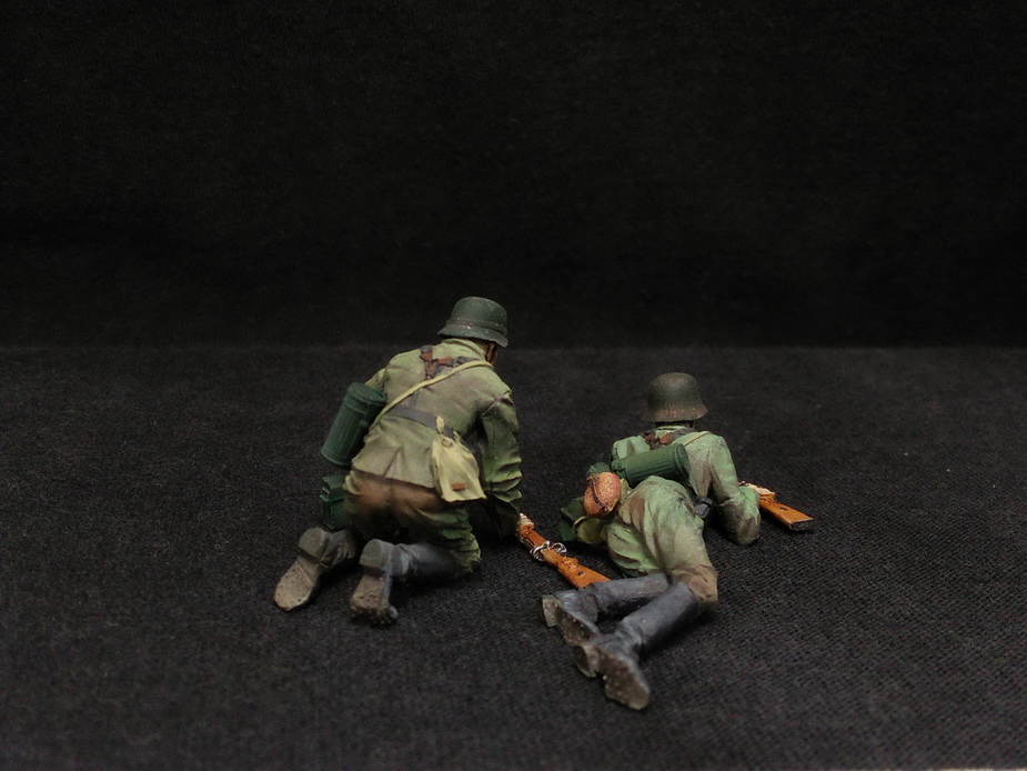 Figures: German Infantry in action, photo #7