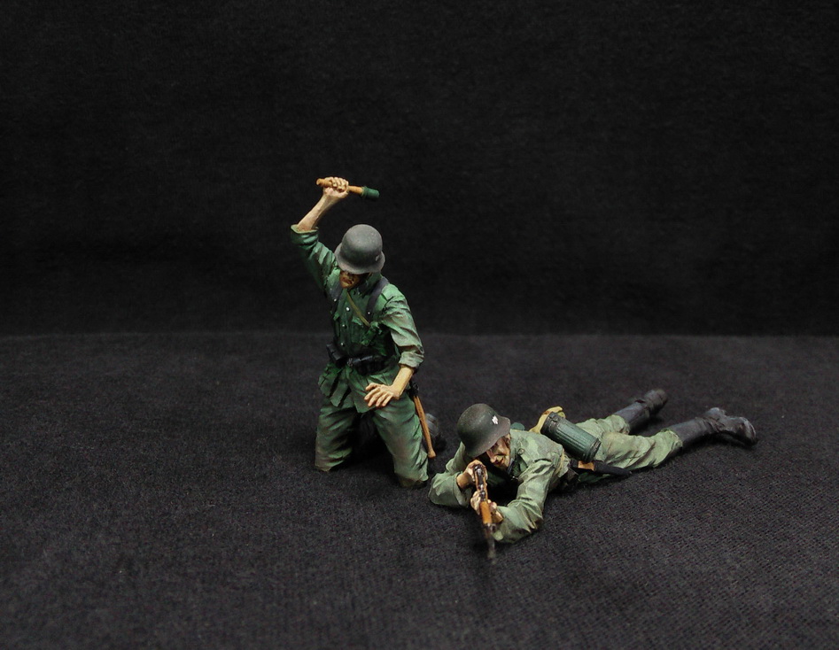 Figures: German Infantry in action, photo #8