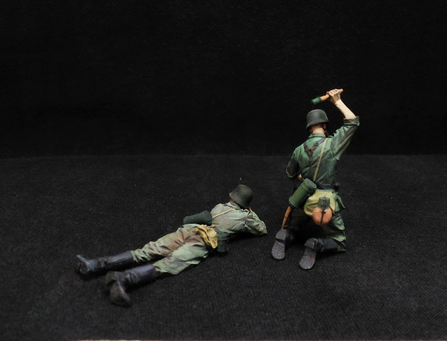 Figures: German Infantry in action, photo #9
