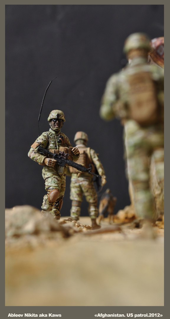 Dioramas and Vignettes: Patrol in Afghan province, 2012, photo #11