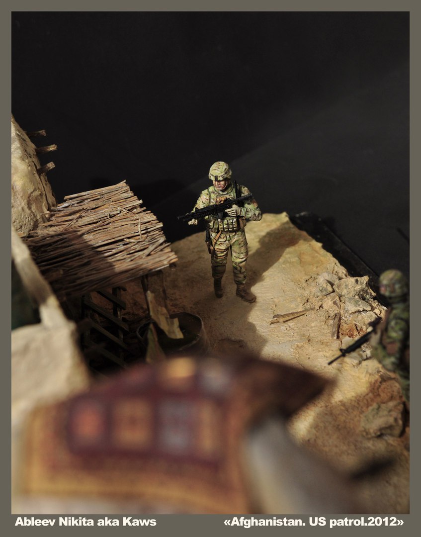 Dioramas and Vignettes: Patrol in Afghan province, 2012, photo #15