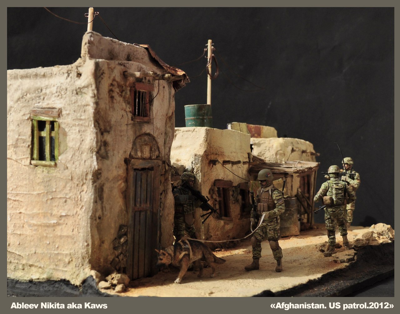 Dioramas and Vignettes: Patrol in Afghan province, 2012, photo #2