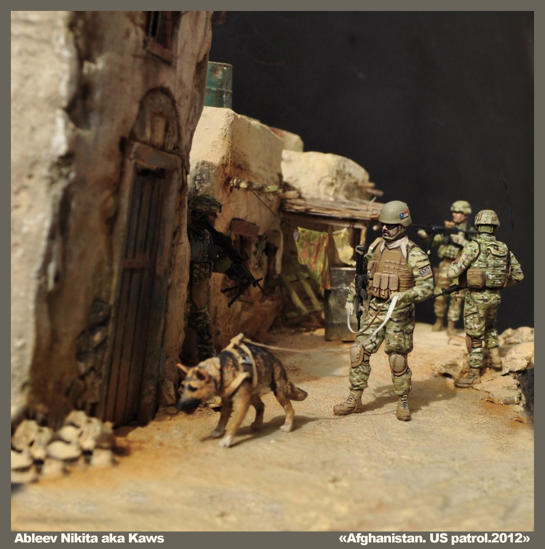 Dioramas and Vignettes: Patrol in Afghan province, 2012, photo #4