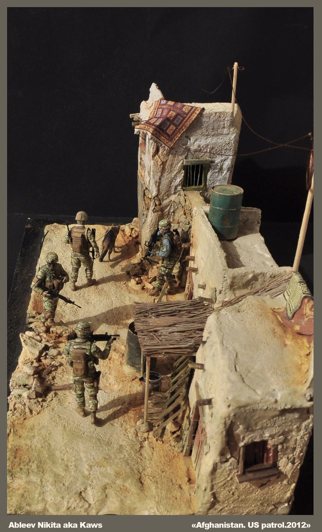 Dioramas and Vignettes: Patrol in Afghan province, 2012, photo #5