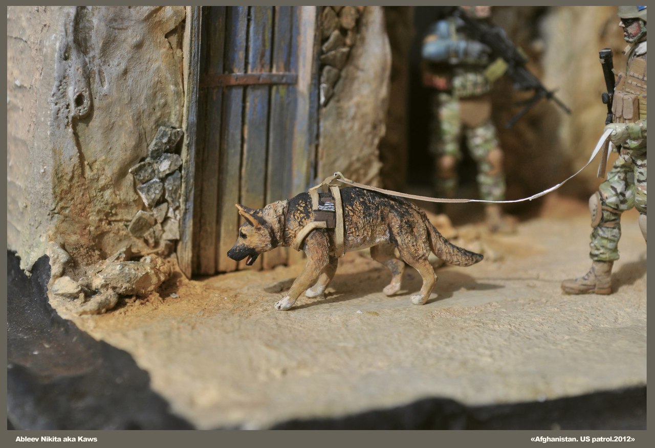 Dioramas and Vignettes: Patrol in Afghan province, 2012, photo #6