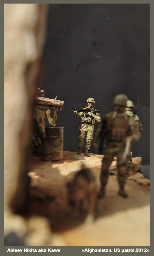 Dioramas and Vignettes: Patrol in Afghan province, 2012, photo #8