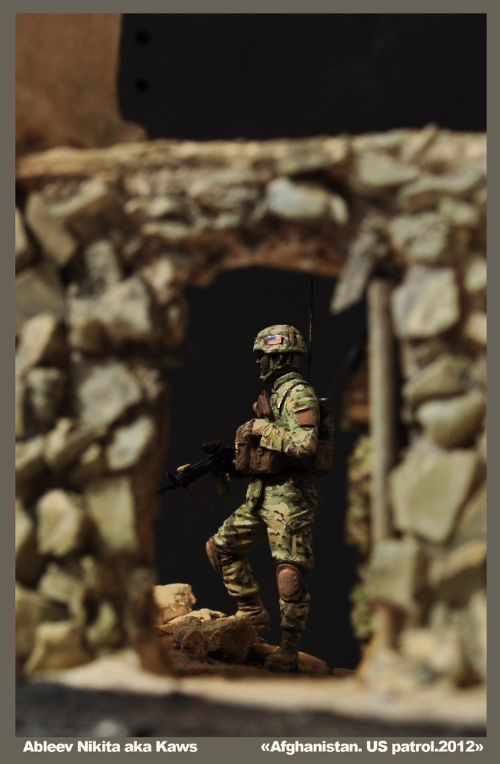 Dioramas and Vignettes: Patrol in Afghan province, 2012, photo #9