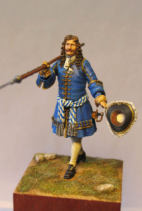 Figures: Bavarian Officer, 1701-1714, photo #21