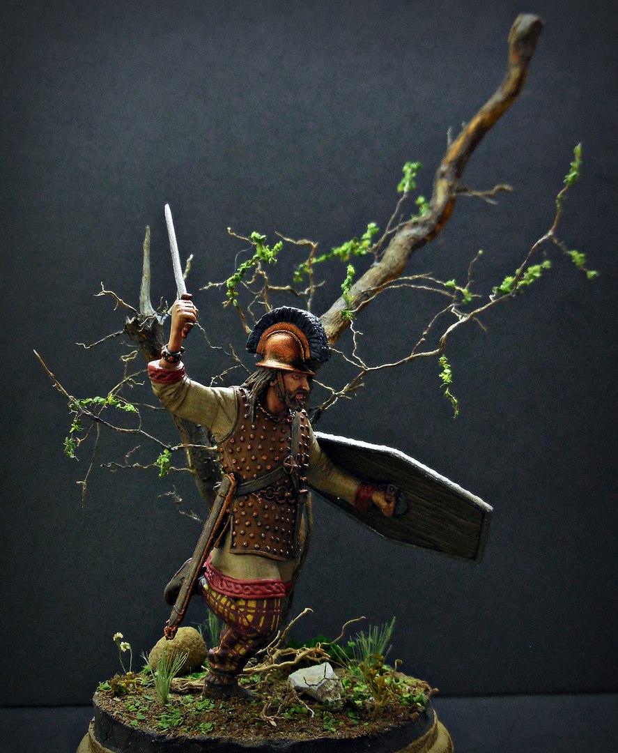 Figures: Gallic warrior I A.D., photo #1