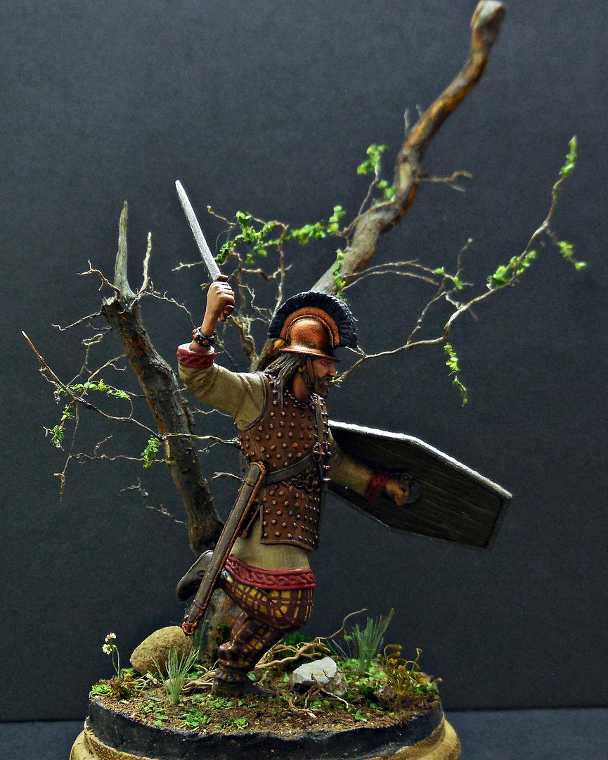 Figures: Gallic warrior I A.D., photo #4