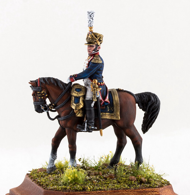 Фигурки: Шеф батальона 4-го полка лин. пехоты. Франция, 1808-13 гг.