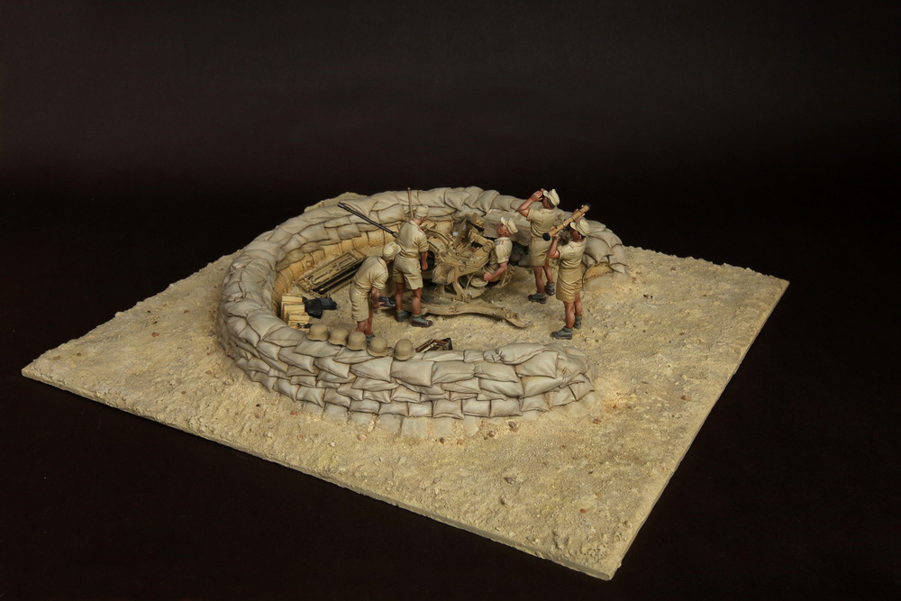 Dioramas and Vignettes: DAK AA artillery, photo #10