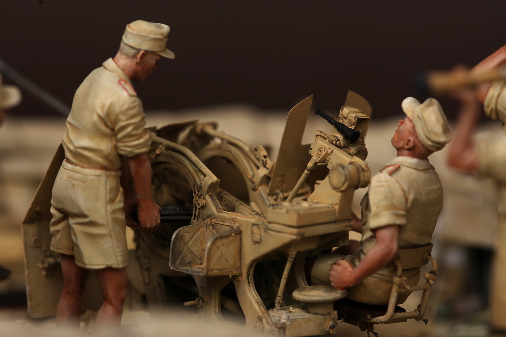 Dioramas and Vignettes: DAK AA artillery, photo #18