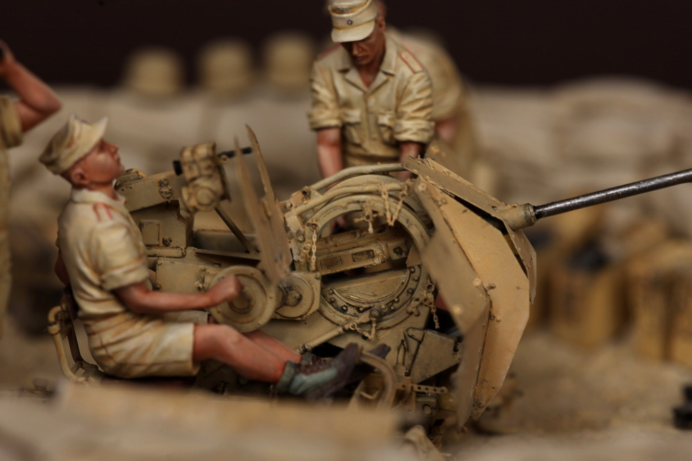 Dioramas and Vignettes: DAK AA artillery, photo #19