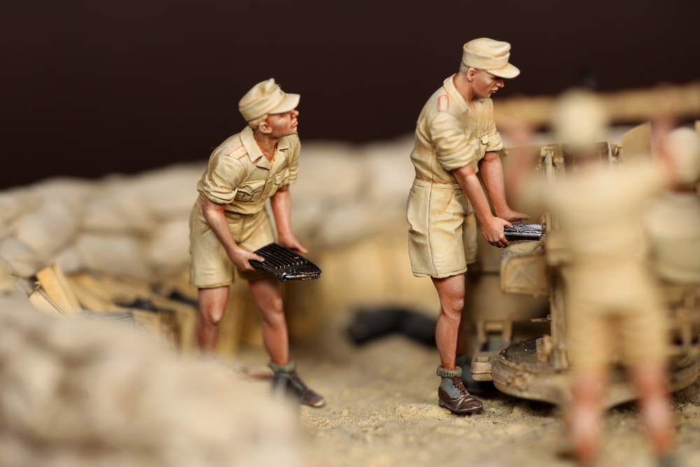 Dioramas and Vignettes: DAK AA artillery, photo #20