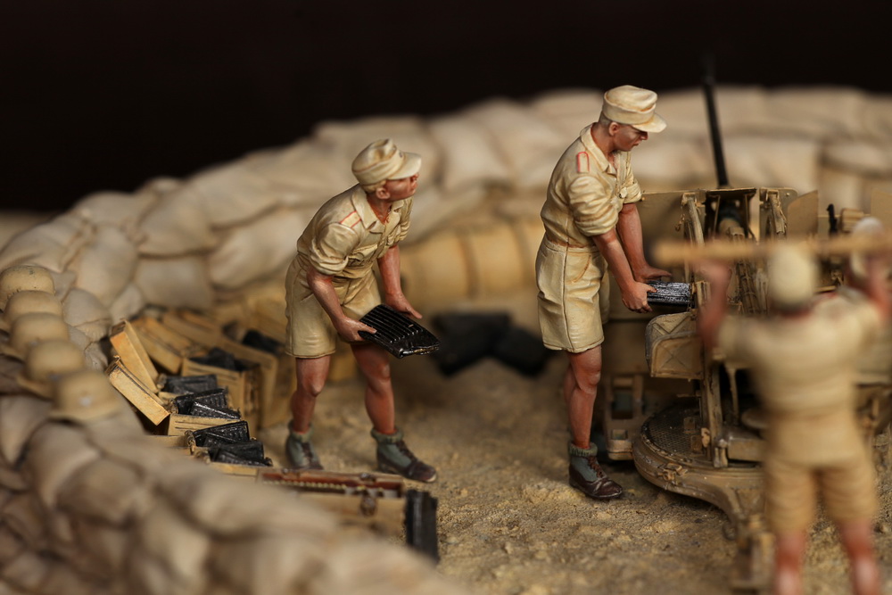 Dioramas and Vignettes: DAK AA artillery, photo #21